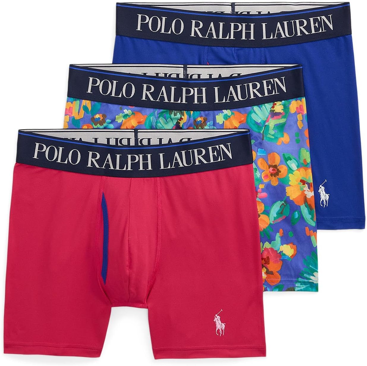 

POLO RALPH LAUREN мужские боксеры Microfiber, 3 шт, Multicolor