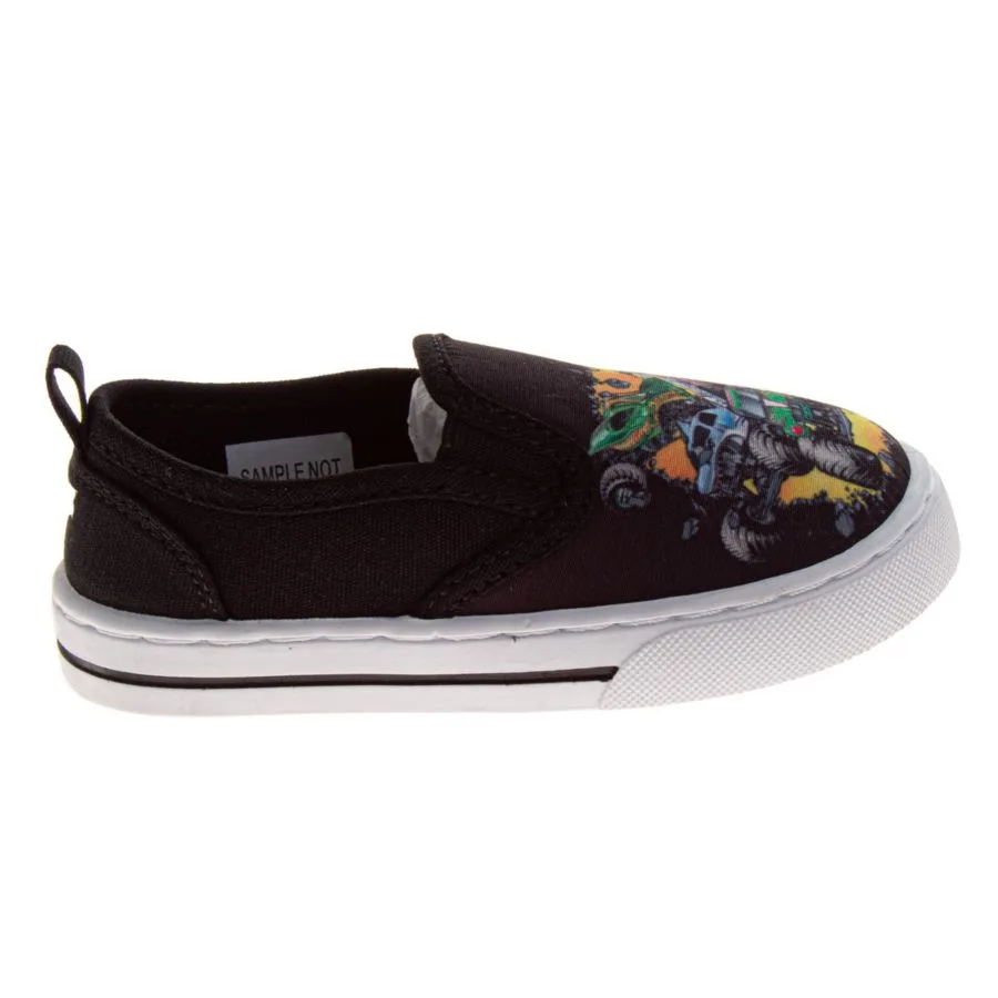 Big Boys Monster Truck Slip On Monster Jam, черный — фото 2