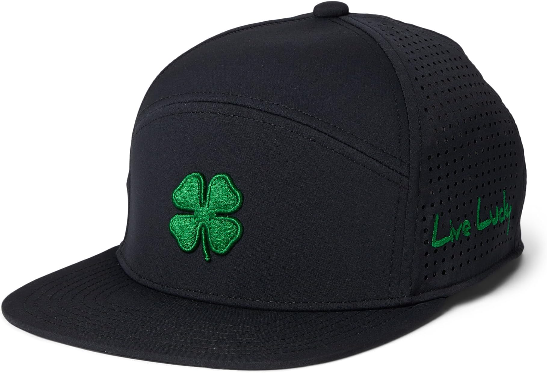 

Бейсболка Black Clover Redman 1 Adjustable Hat, цвет Black Hat/3d Green Clover