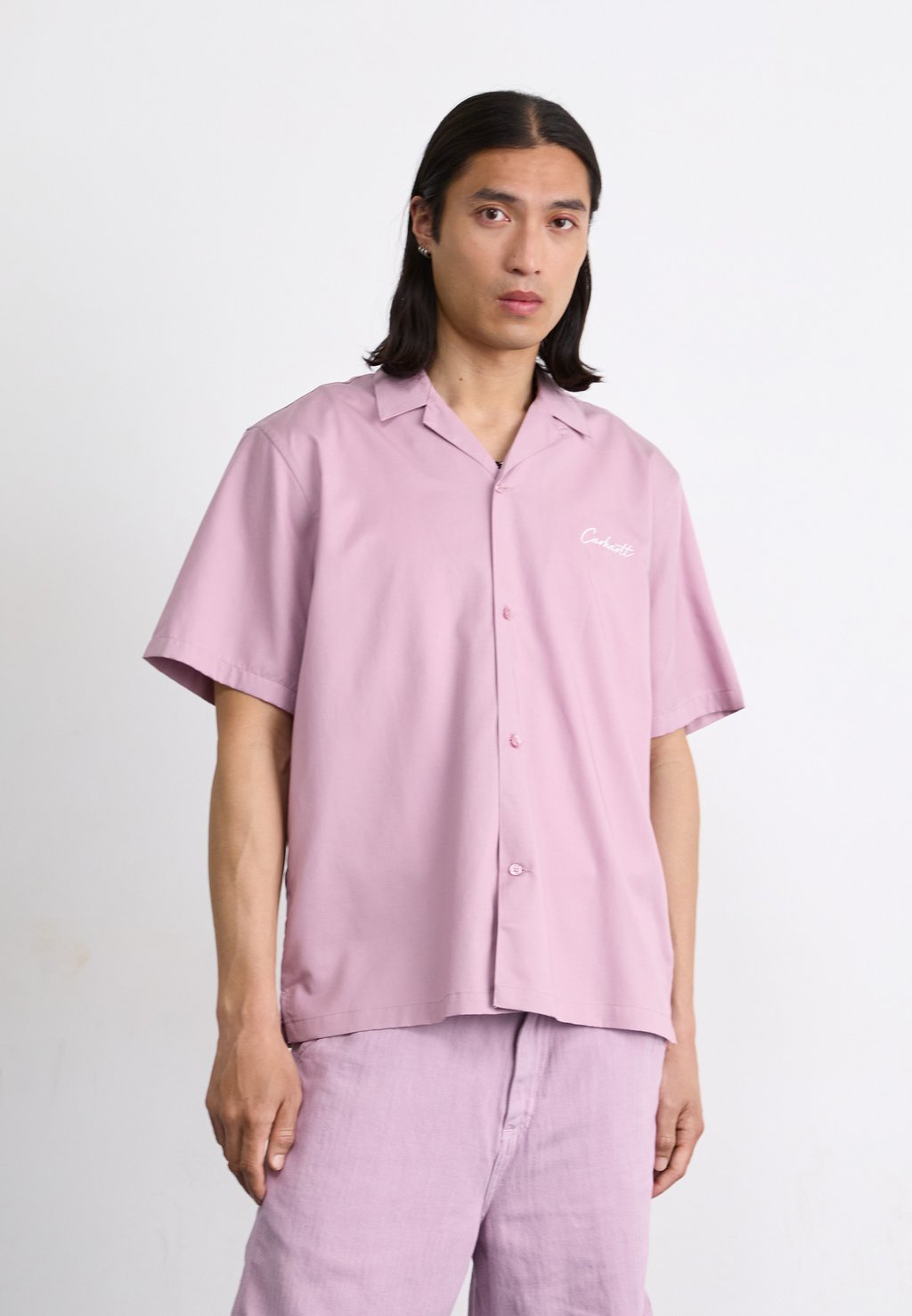 

Рубашка DELRAY Carhartt WIP, сиреневый