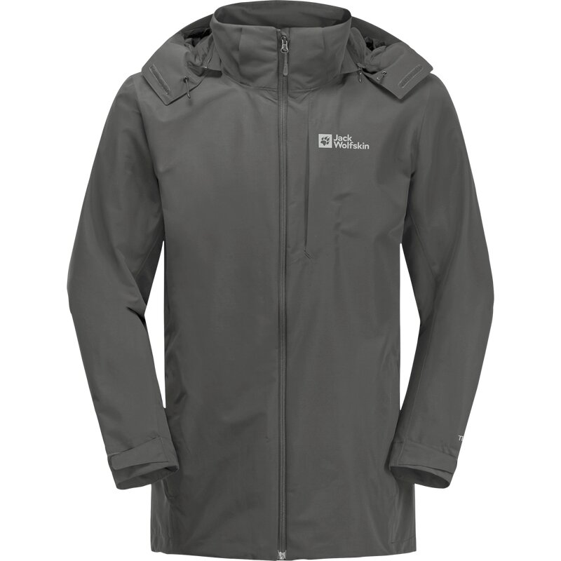 

Функциональная куртка fernblick 2l jkt m Jack Wolfskin, цвет slate