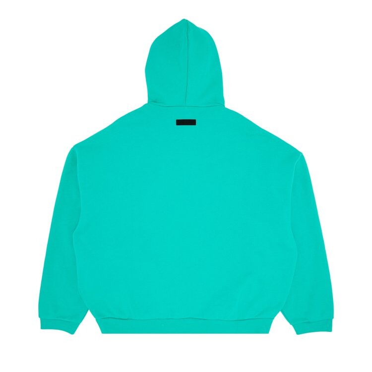 Худи Fear Of God Essentials Fear of God Essentials Pullover 'Mint Leaf', зеленый — фото 2
