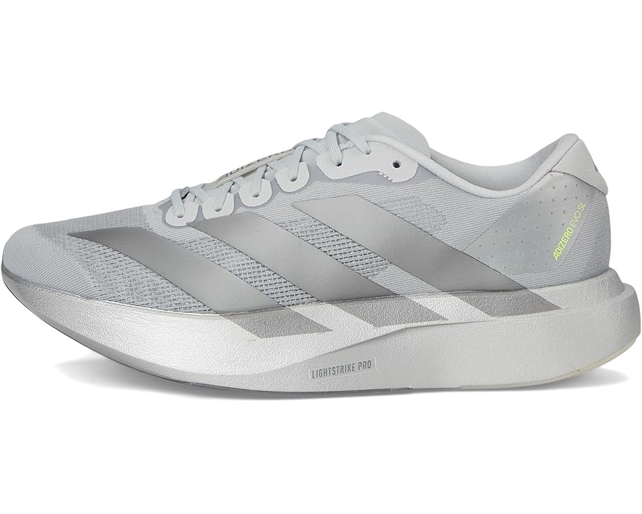 Мужские кроссовки для бега Adidas adizero evo sl, Silver Metallic/Iron Metallic/Halo Silver — фото 4