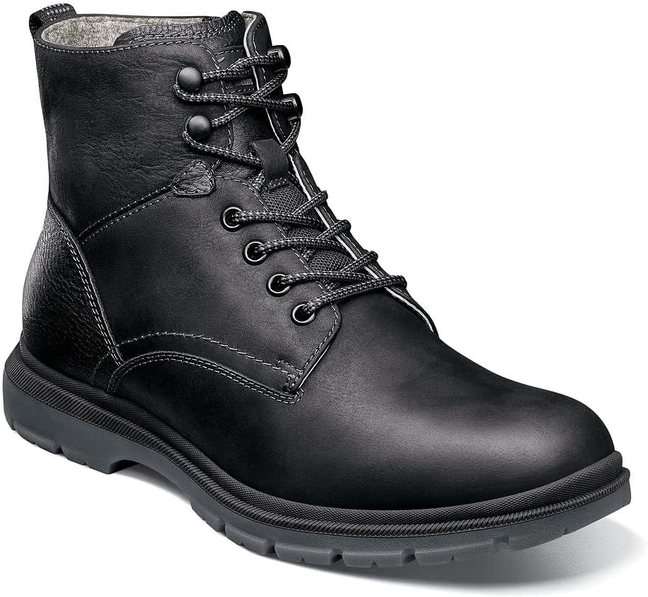 

Мужские ботинки Florsheim Lookout с плоским носком и шнуровкой, черный