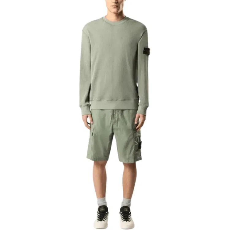 Шорты карго Stone Island Sage Green — фото 4