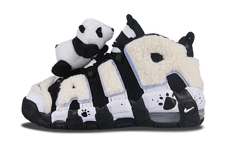 

Кроссовки Nike Air More Uptempo Vintage Basketball Shoes Women's Mid-Top Black