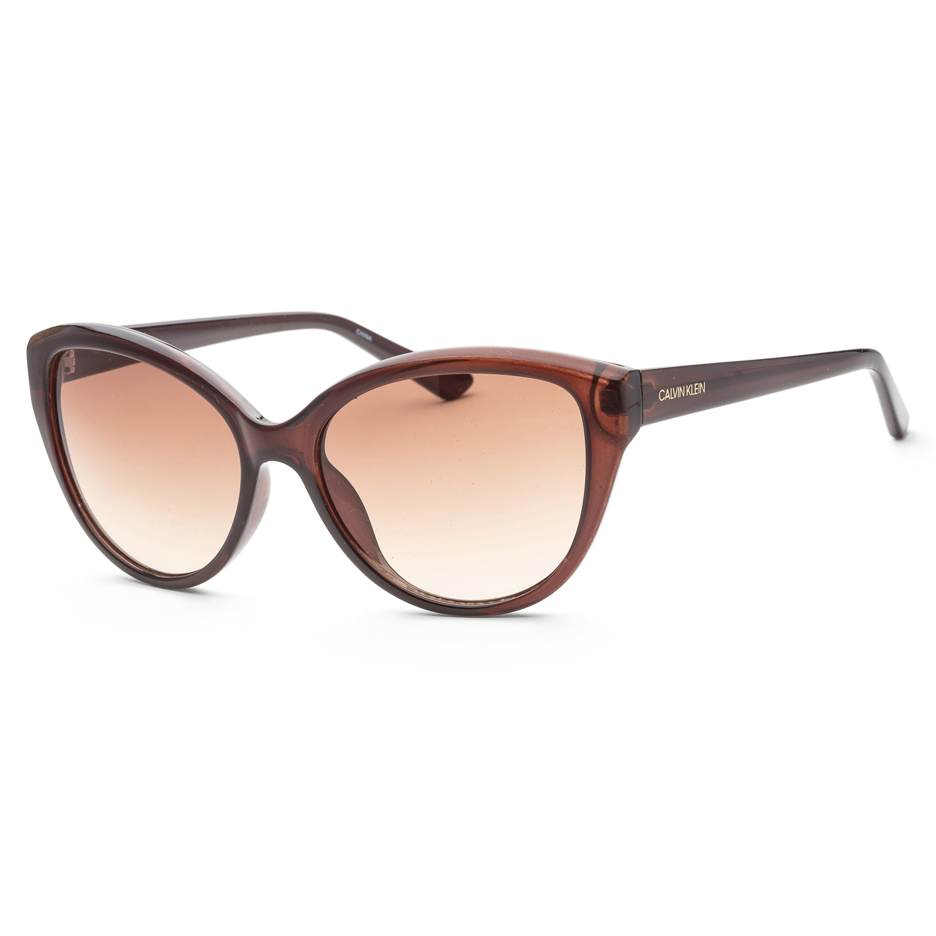 

Женские солнцезащитные очки Calvin Klein 55 мм, цвет crystal brown