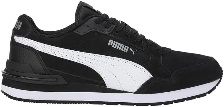 Кроссовки Puma Unisex St Runner V4 SD, 01 Black White Silver — фото 4