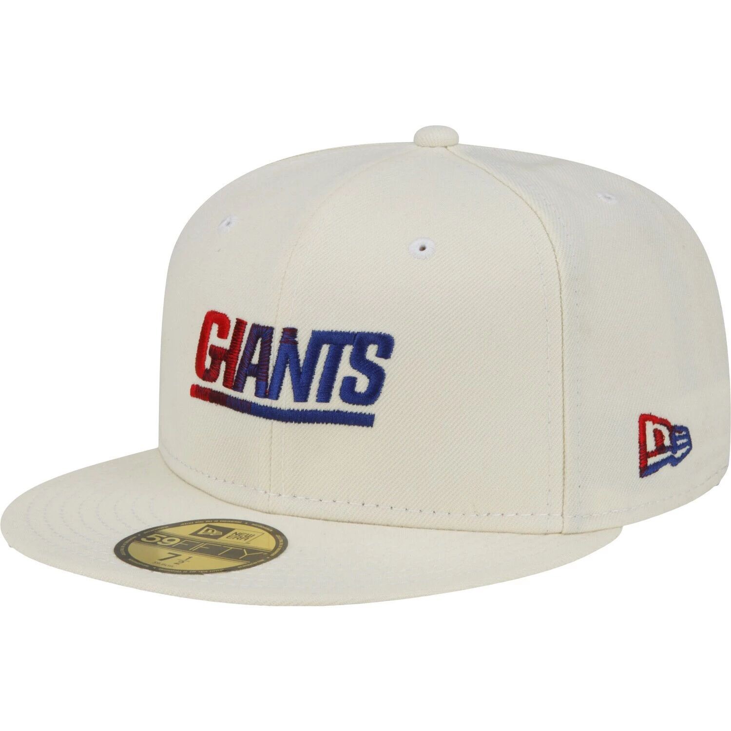 

Мужская приталенная шляпа New Era Cream New York Giants Chrome Dim 59FIFTY