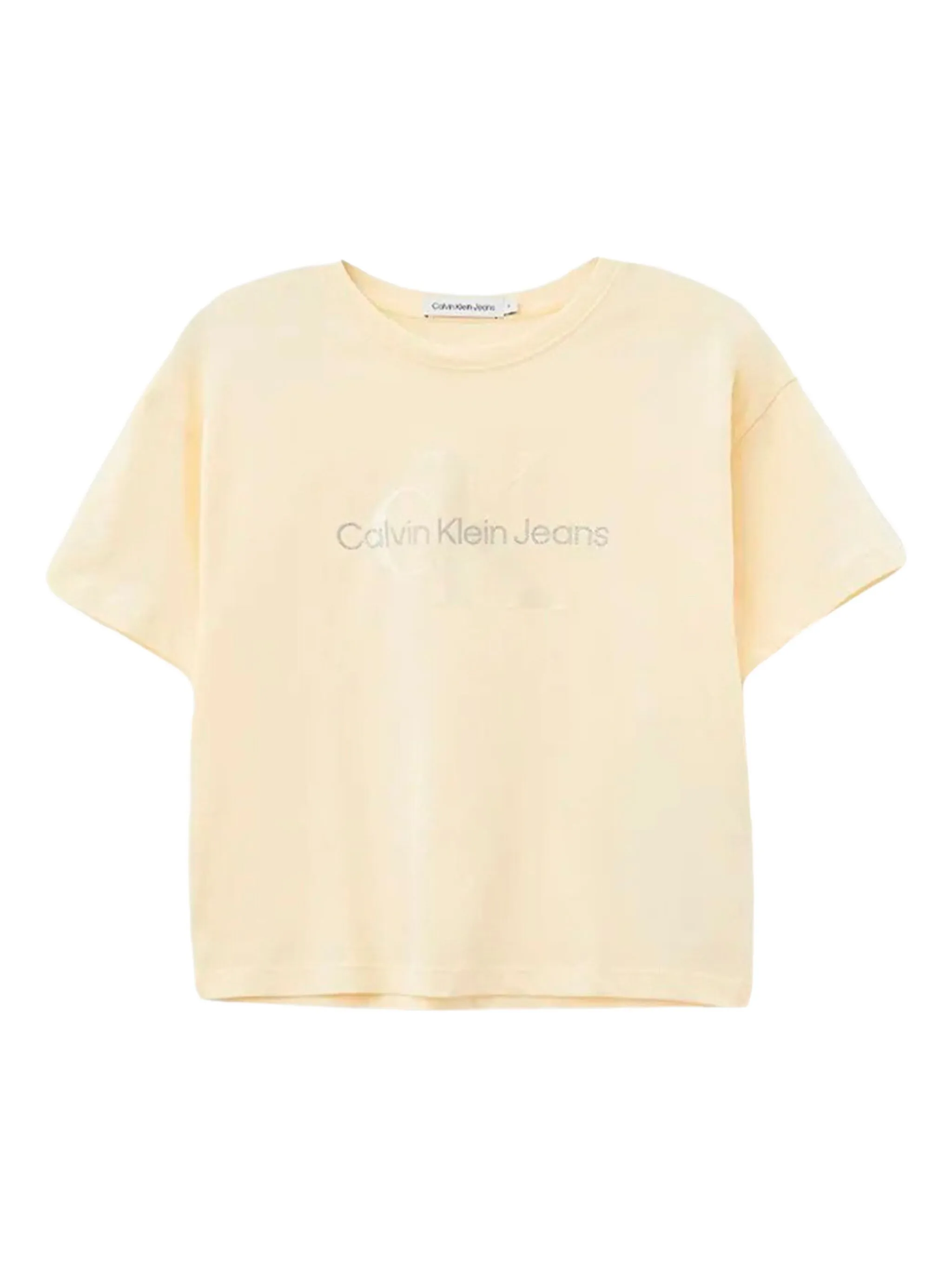 

Футболка с логотипом Calvin Klein Kids, нейтральный