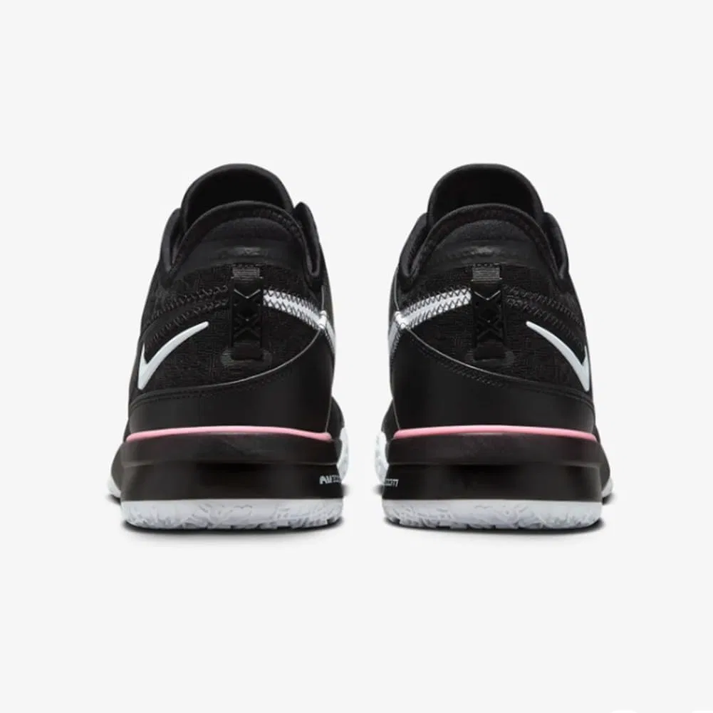 Кроссовки NIKE Air Max Plus для бега, модель 852630, мужские, белый/черный/розовый — фото 3