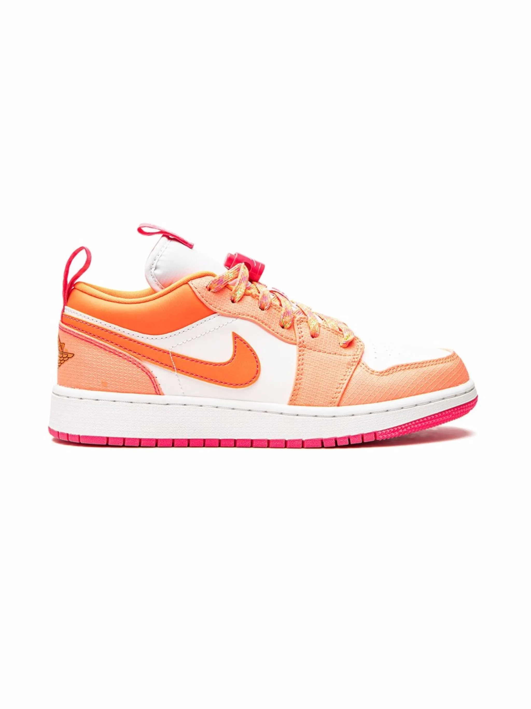 Кроссовки Air Jordan 1 Low Utility Jordan Kids, оранжевый — фото 2