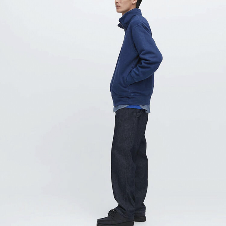 Толстовка мужская Lake Blue Uniqlo, цвет Lake Blue — фото 4