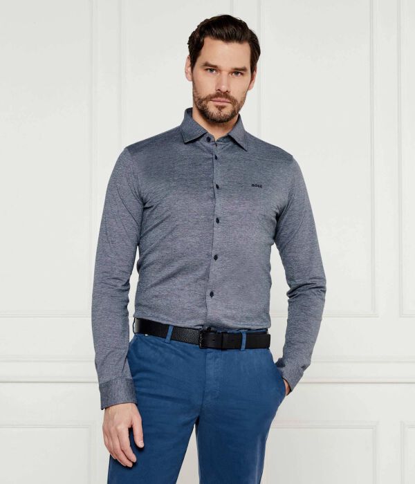 

Майсофт рубашка Slim fit Boss Orange, серый
