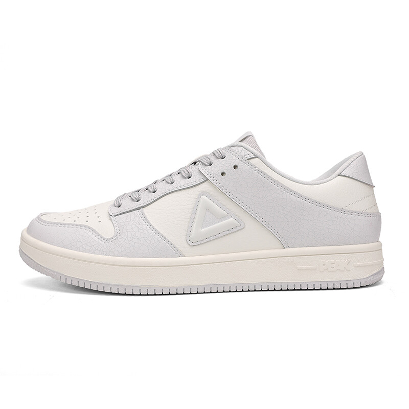 

Кроссовки PEAK Skateboarding Shoes Men Low-top Beige, белый