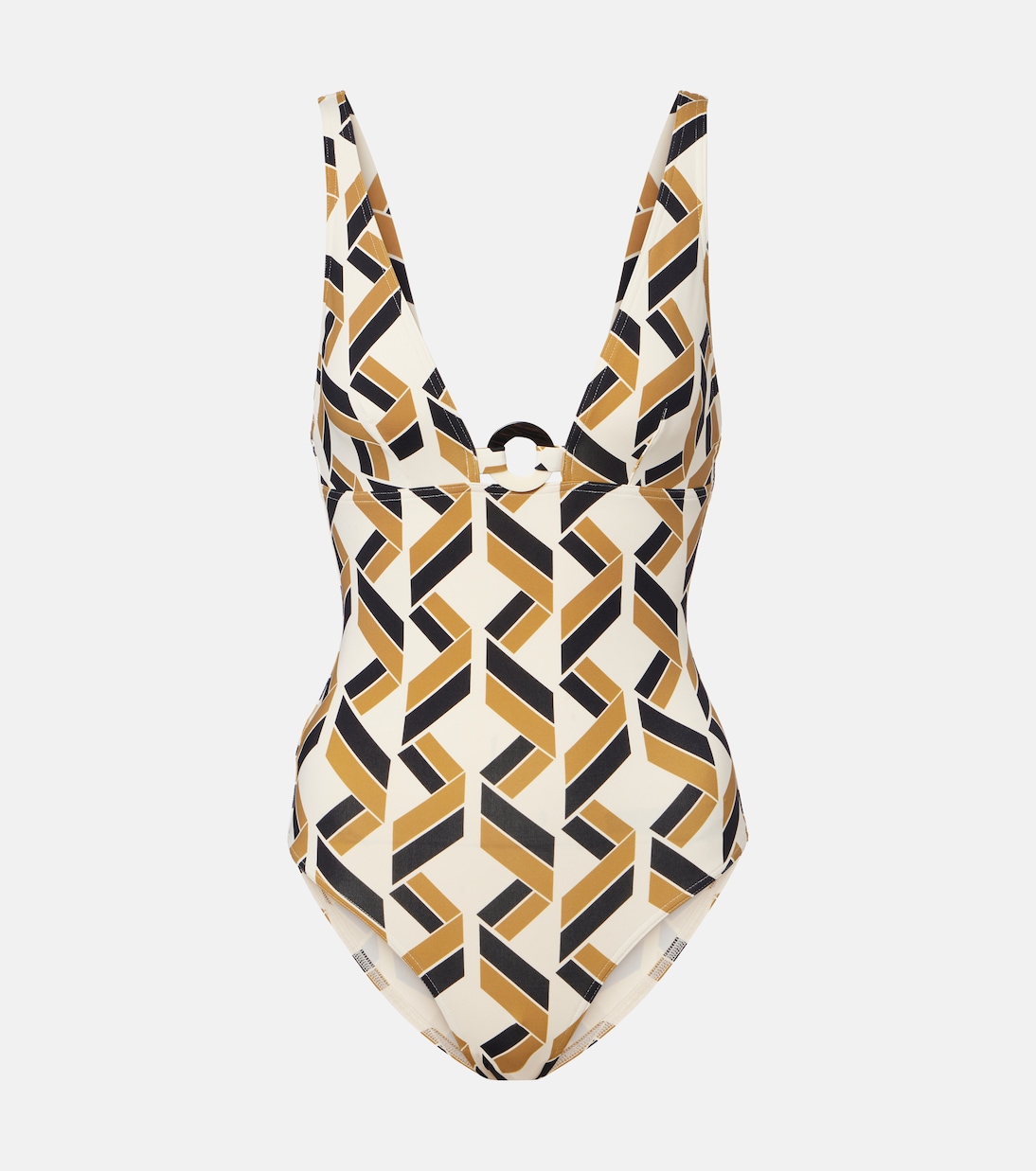 

Купальник с праздничным принтом Eres, Imperime Swim Noir