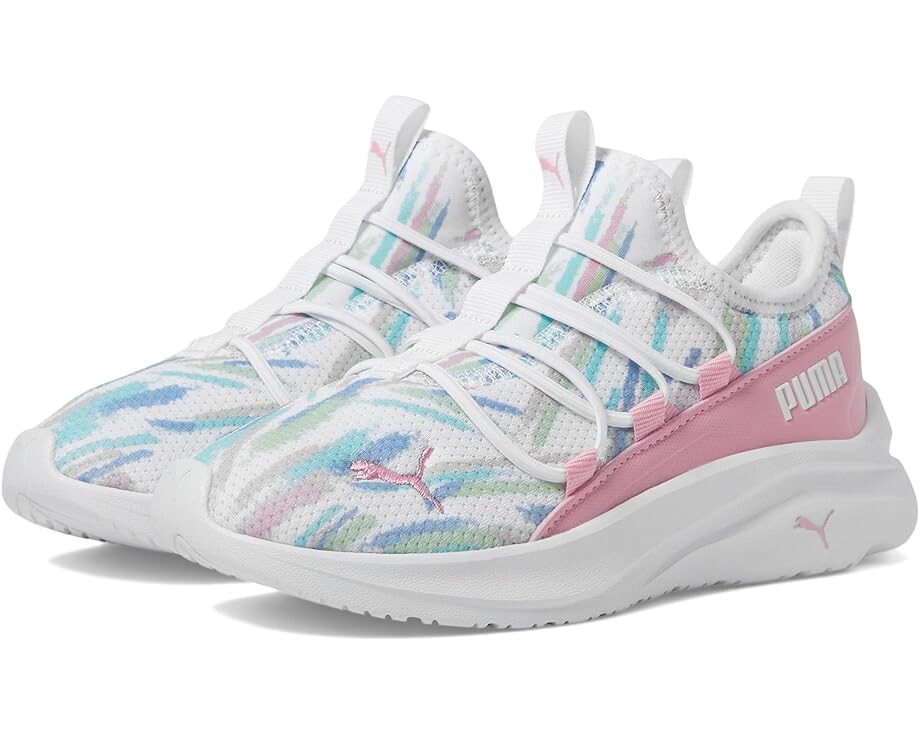 

Кроссовки PUMA One4All, цвет Puma White/Pink Lila