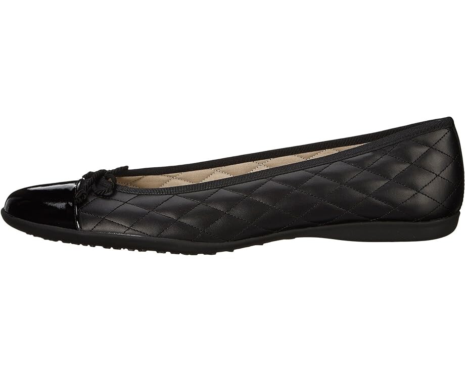 Туфли на плоской подошве French Sole PassportR Flat, цвет Black Patent/Black Leather — фото 4