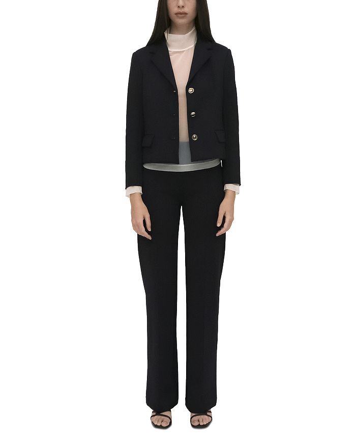 

Короткое худи Scuba Jacket Rosetta Getty, черный