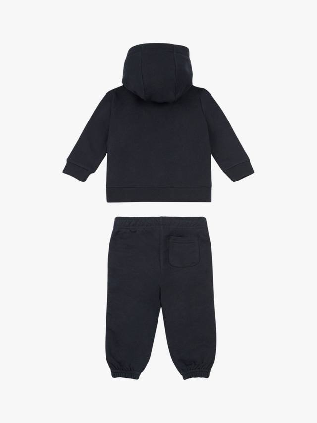 Детская хлопковая худи с логотипом New Balance, T-Shirt & Shorts Set, Nb Caviar — фото 2