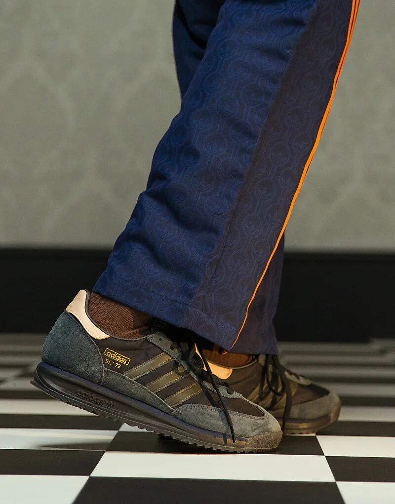 

Кроссовки SL 72 RS темно-синего и черного цветов adidas Originals