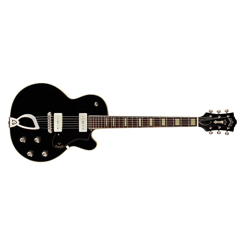 

Электрогитара Guild Limited Edition M-75 Aristocrat Hollowbody Guitar, Franz P90 Pickups, Black Gloss