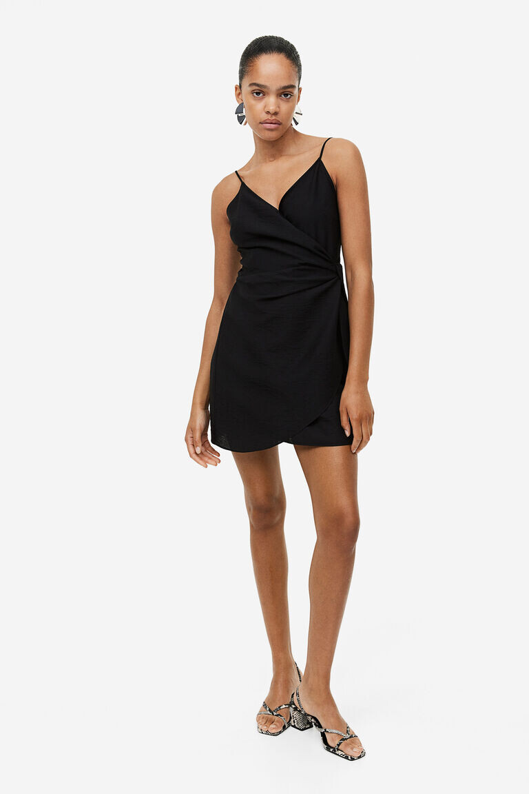 

Облегающее платье H&M, черный