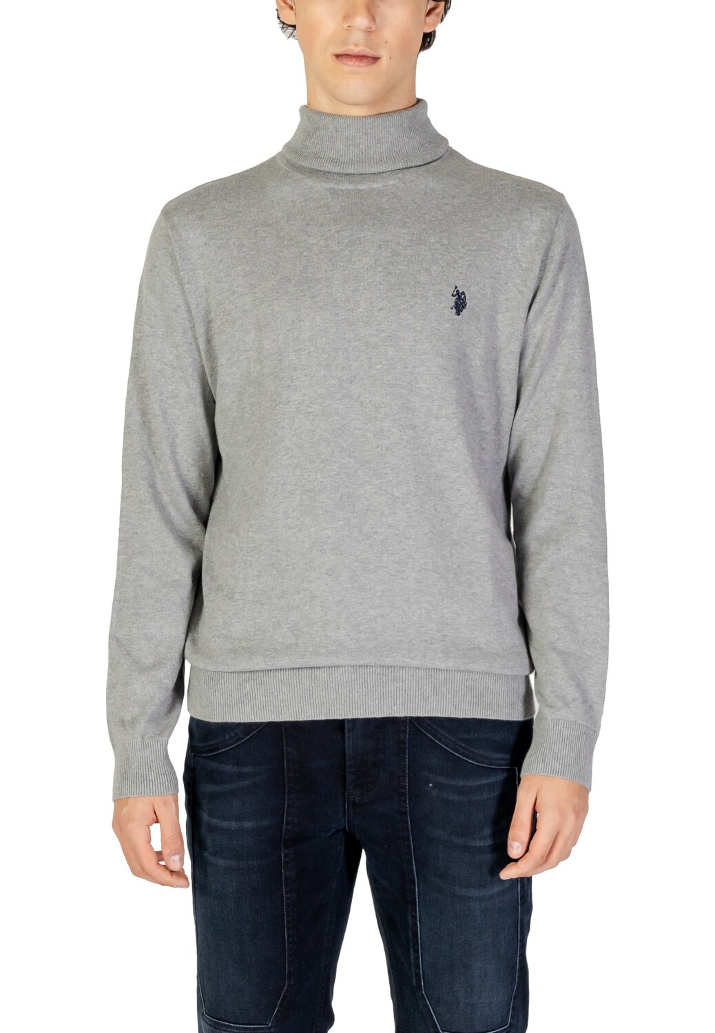 

Джемпер U.S. Polo Assn. с логотипом, серый