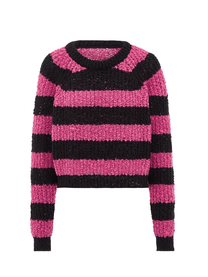 

Женский свитер черного и розового цвета Libbi