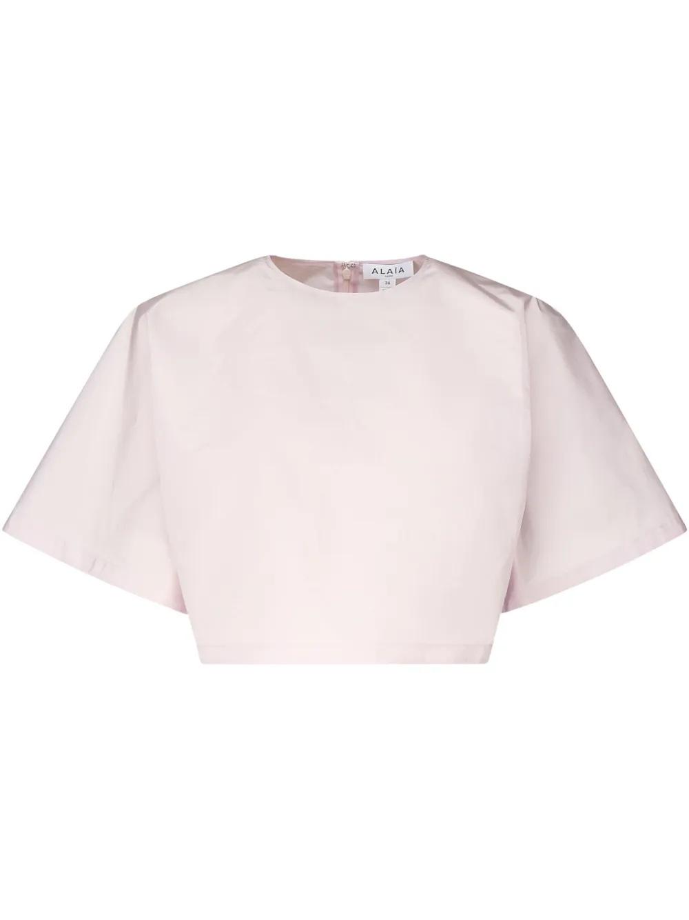 

Шелковый топ Alaïa, розовый