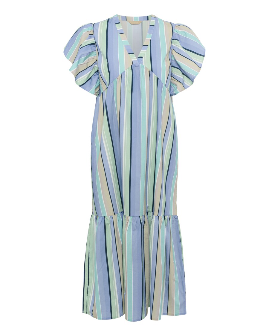 

Миди платье CULTURE Mola, Turquoise/Royal blue/Dusty blue