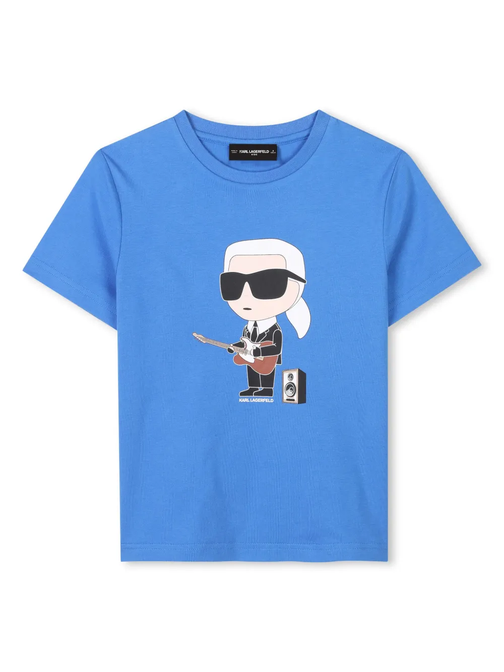

Футболка Ikonik Karl KARL LAGERFELD KIDS, синий