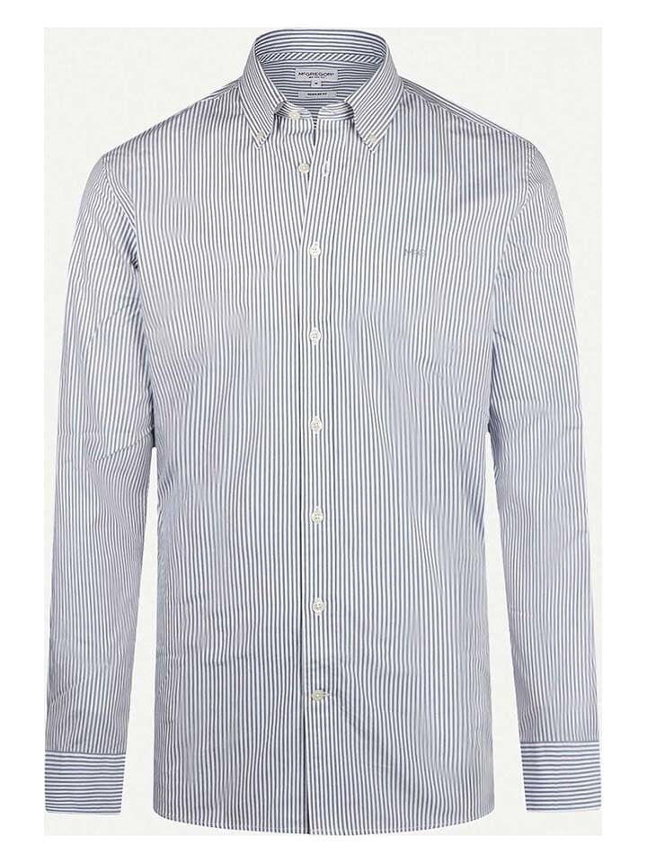 

Рубашка McGregor Hemd - Regular fit -, цвет Blau/Weiß