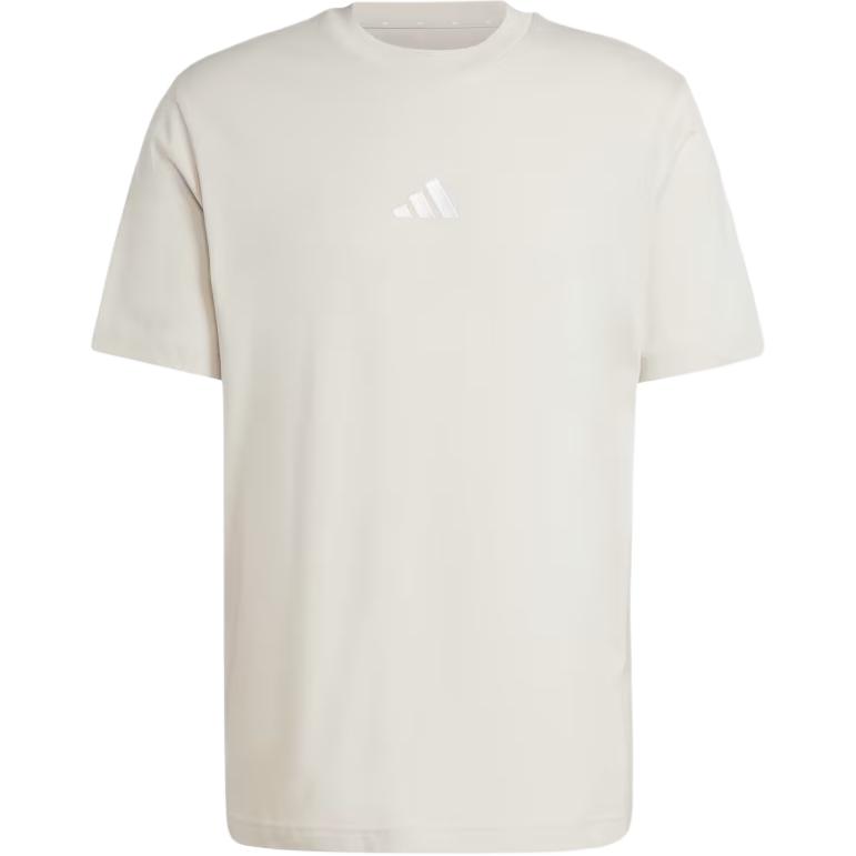 Футболка Essentials Small Logo Single Jersey Adidas, Wonder Aluminum Oxide — фото 3