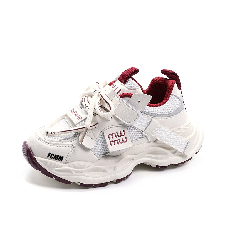 

Противоскользящая и дышащая повседневная обувь для детей FCMM, красный