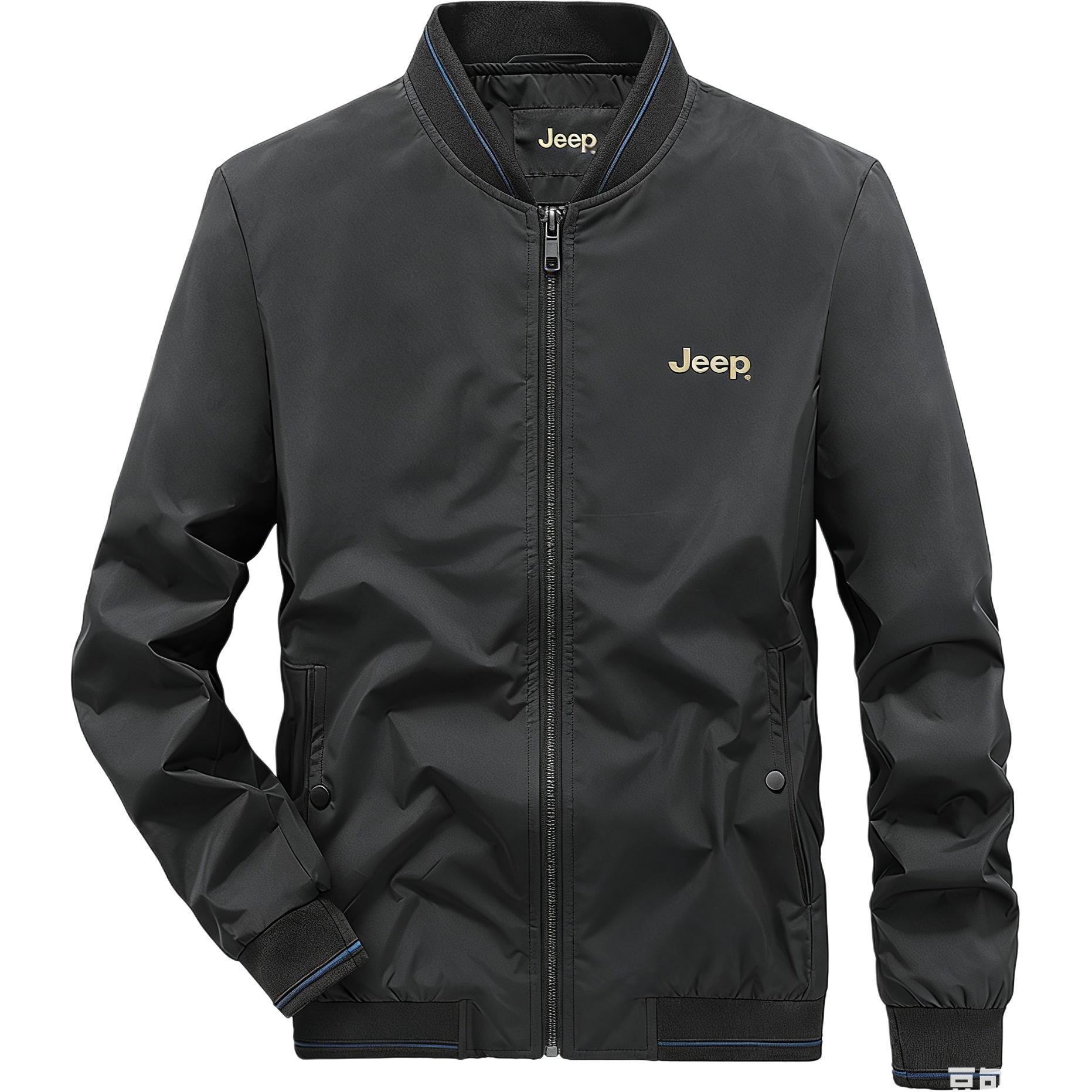 

Куртка Unisex Baseball Collar Moderate Others Jeep, черный