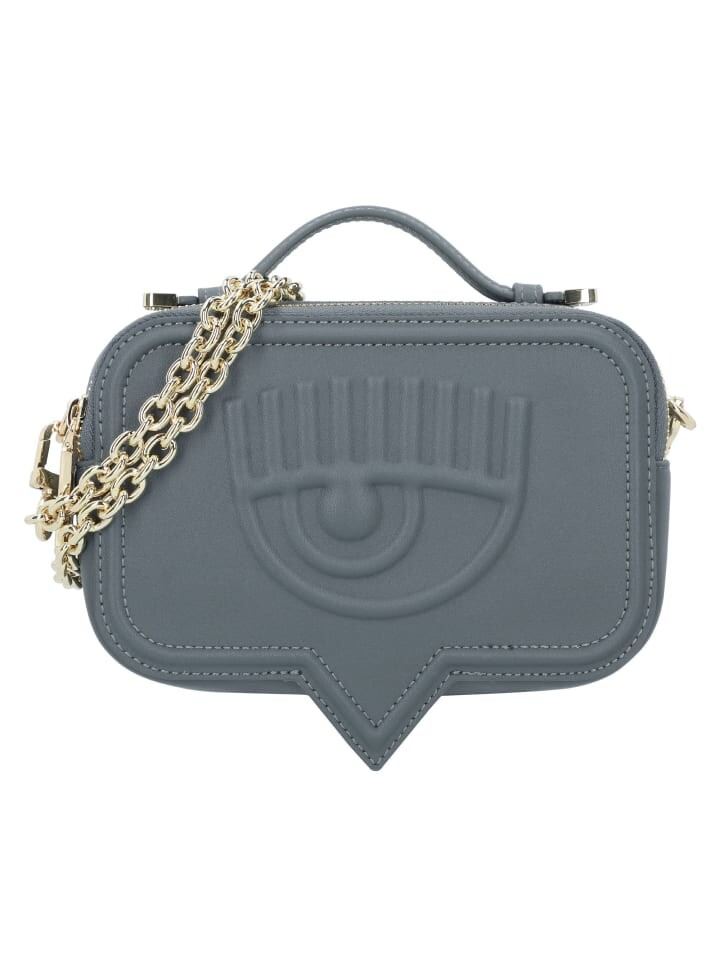 

Сумочка Chiara Ferragni Eyelike bags 20 cm, цвет asphalt