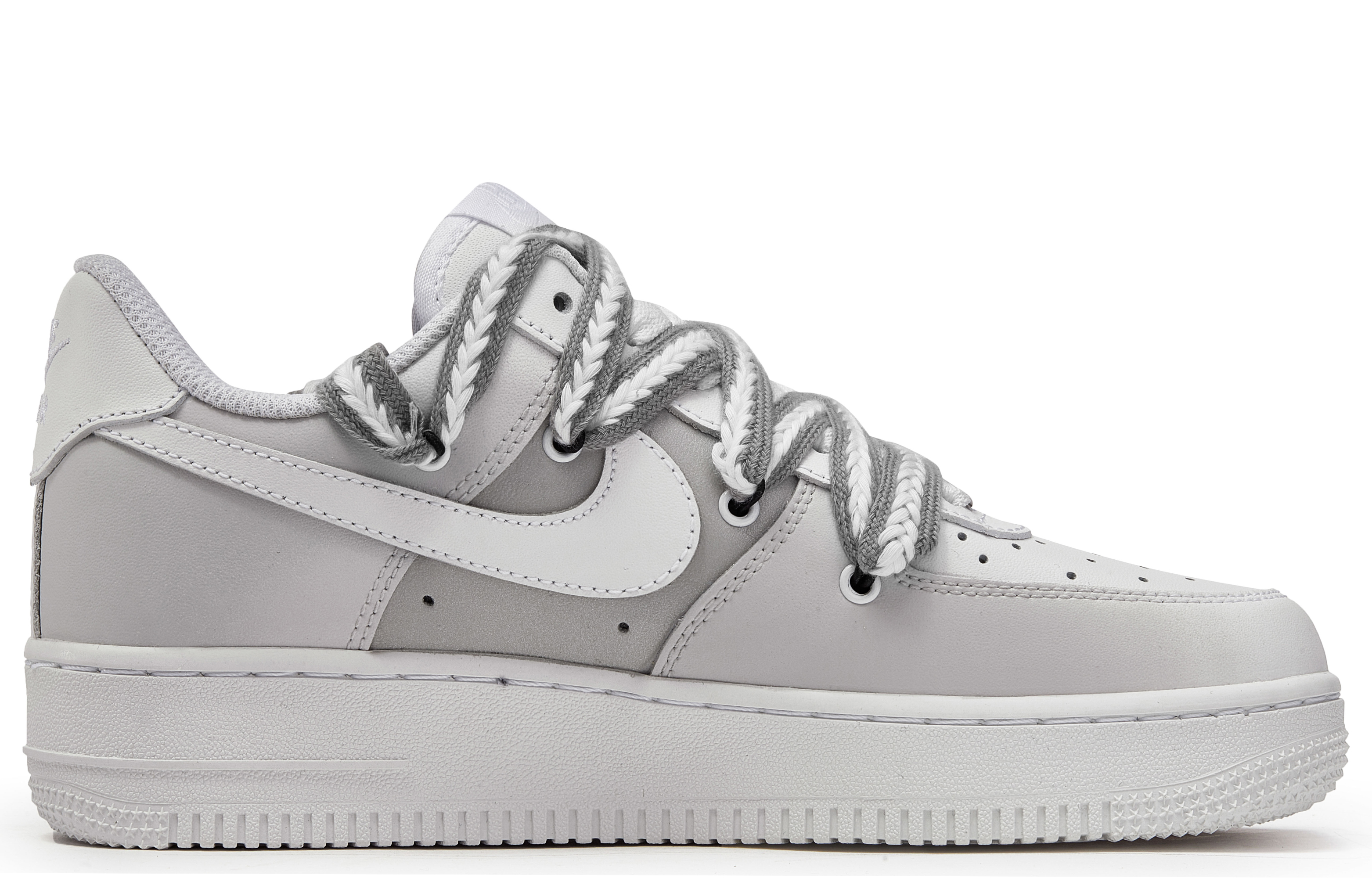 

Мужские кроссовки для скейтбординга Nike Air Force 1, Light Gray