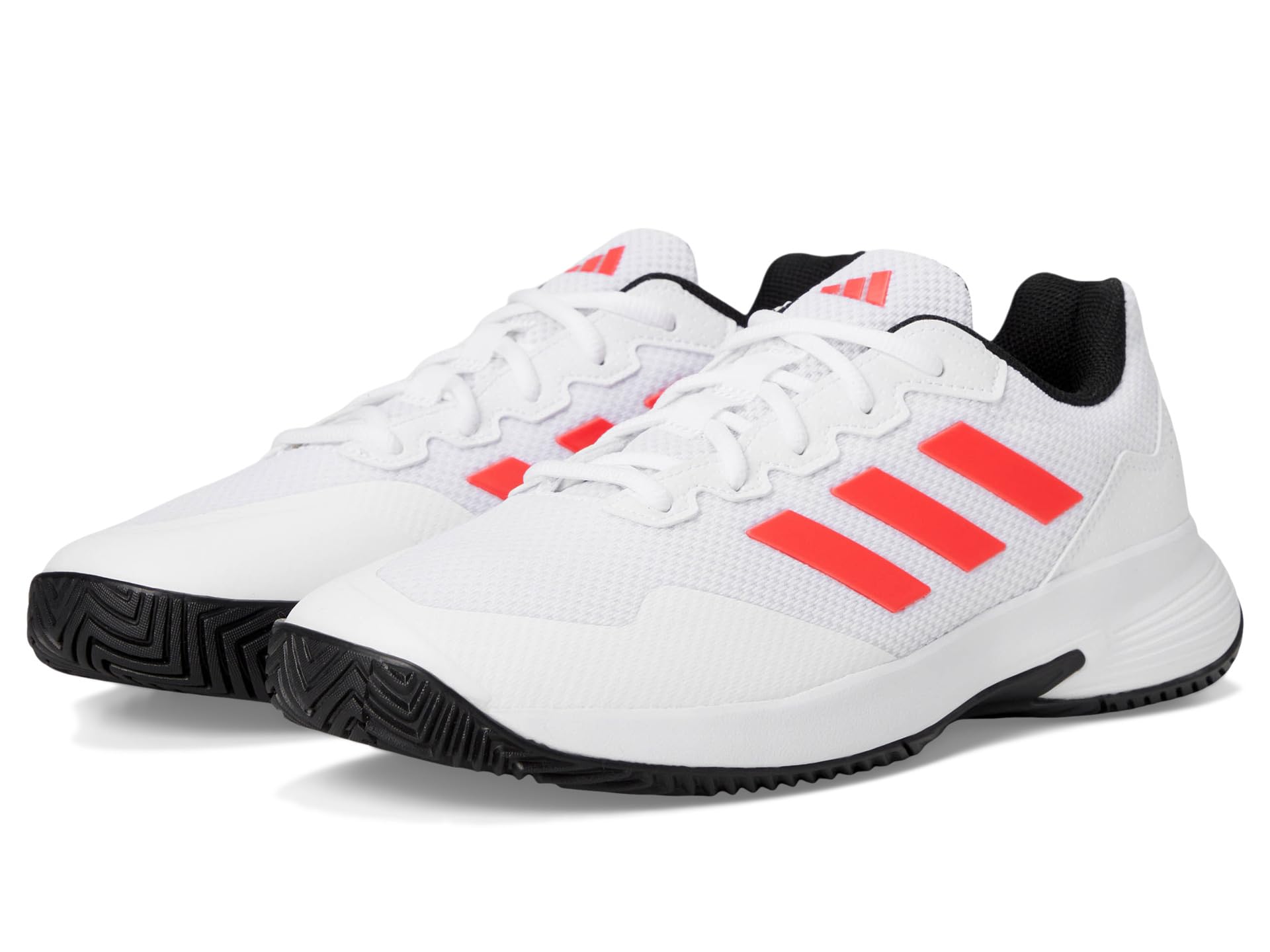 Туфли adidas GameCourt 2, цвет White/Lucid Red/Black