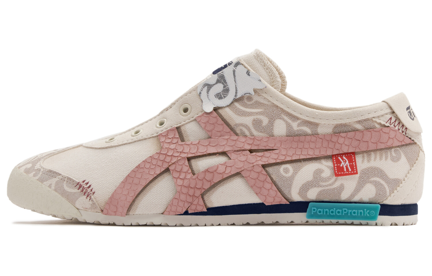 

Кроссовки Onitsuka Tiger MEXICO 66 Lifestyle Shoes Unisex Low-top Beige/Pink, розовый