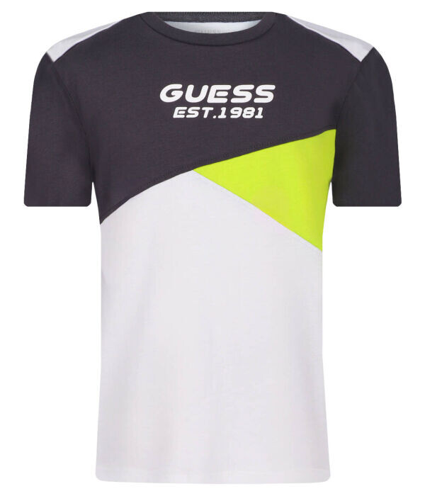 

Футболка детская Guess с принтом, серый
