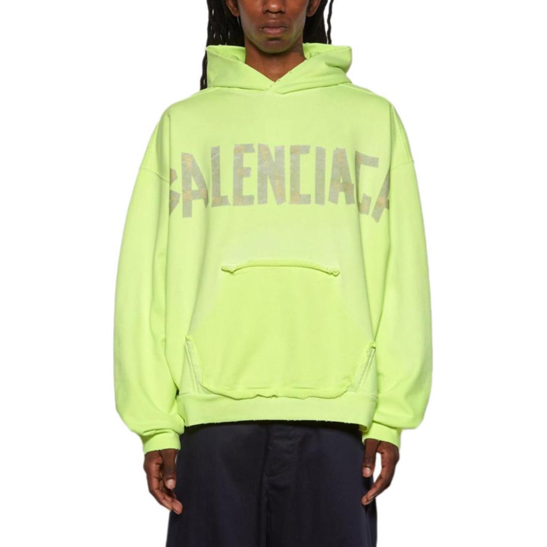 Мужская толстовка SS23 Balenciaga, желтый — фото 4
