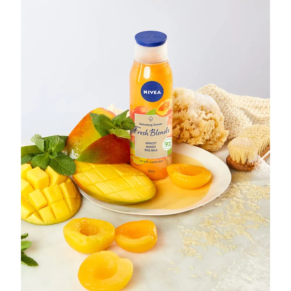 Гель для душа NIVEA Fresh Blends с абрикосом, 300 мл Nivea — фото 2