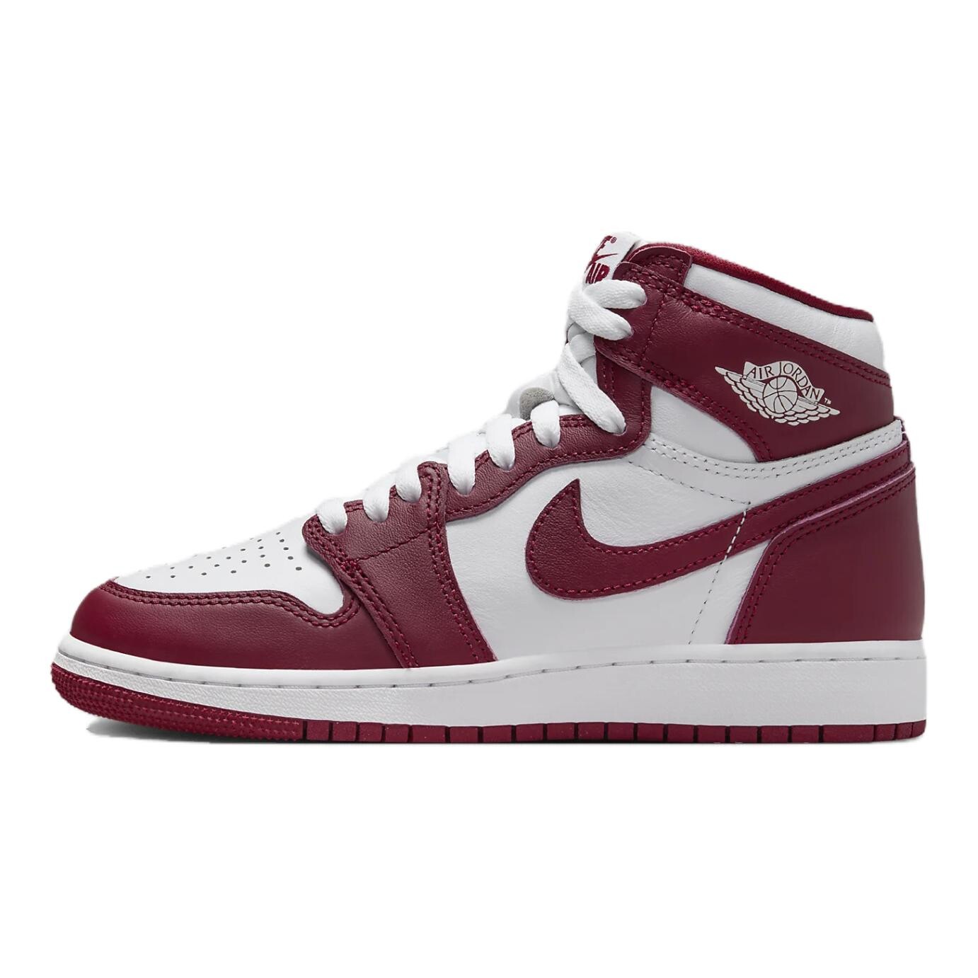

Jordan Air Jordan 1 винтажные баскетбольные кроссовки женские, White/Red