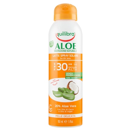 

Solari Natural Spf30 Молочный солнечный спрей 150 мл, Equilibra