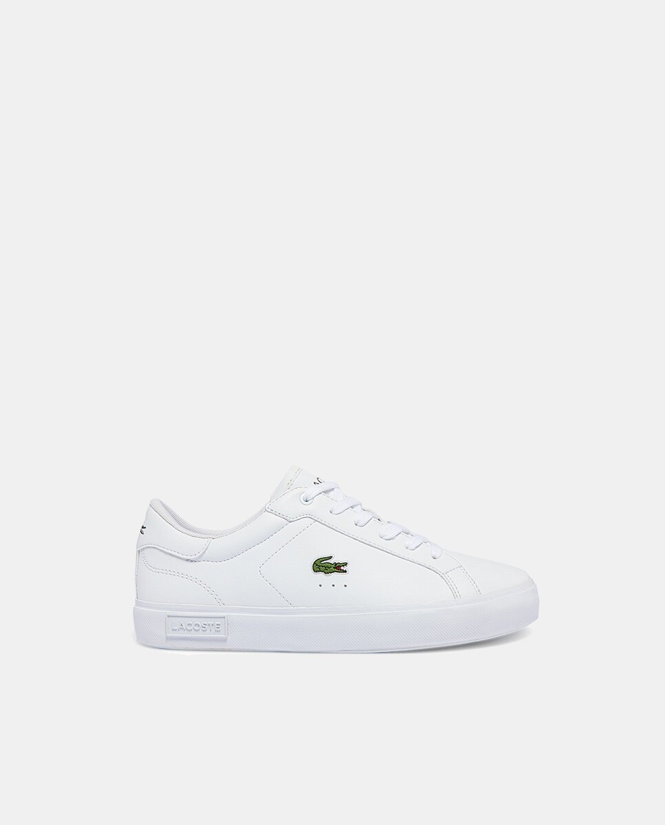 

Кроссовки Powercourt для девочек Lacoste, белый