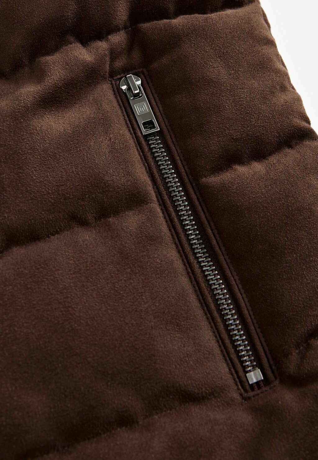 

Жилет PANEL REGULAR FIT Next, коричневый