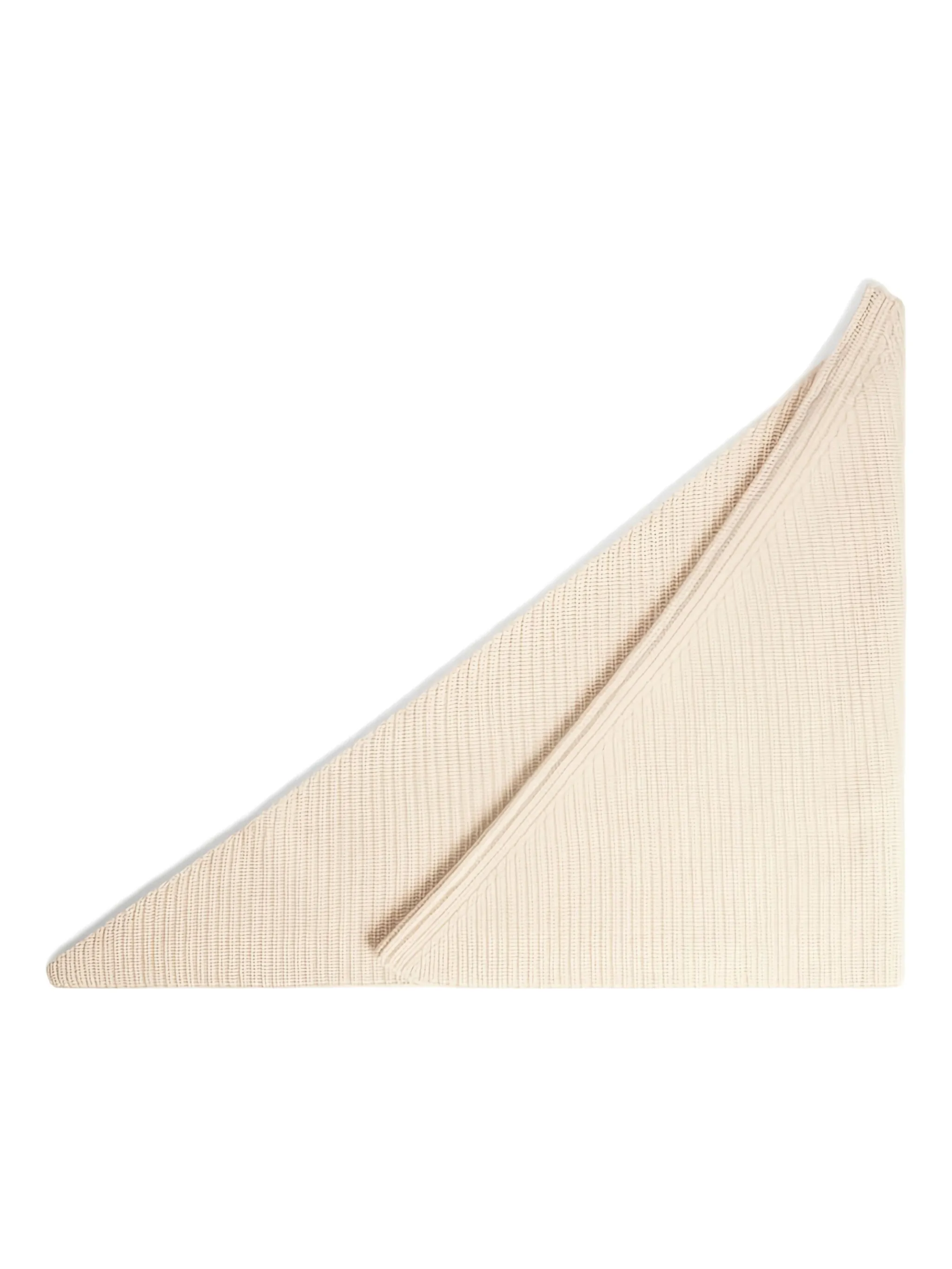 

Шарф Large Alsace в рубчик Bonpoint, бежевый