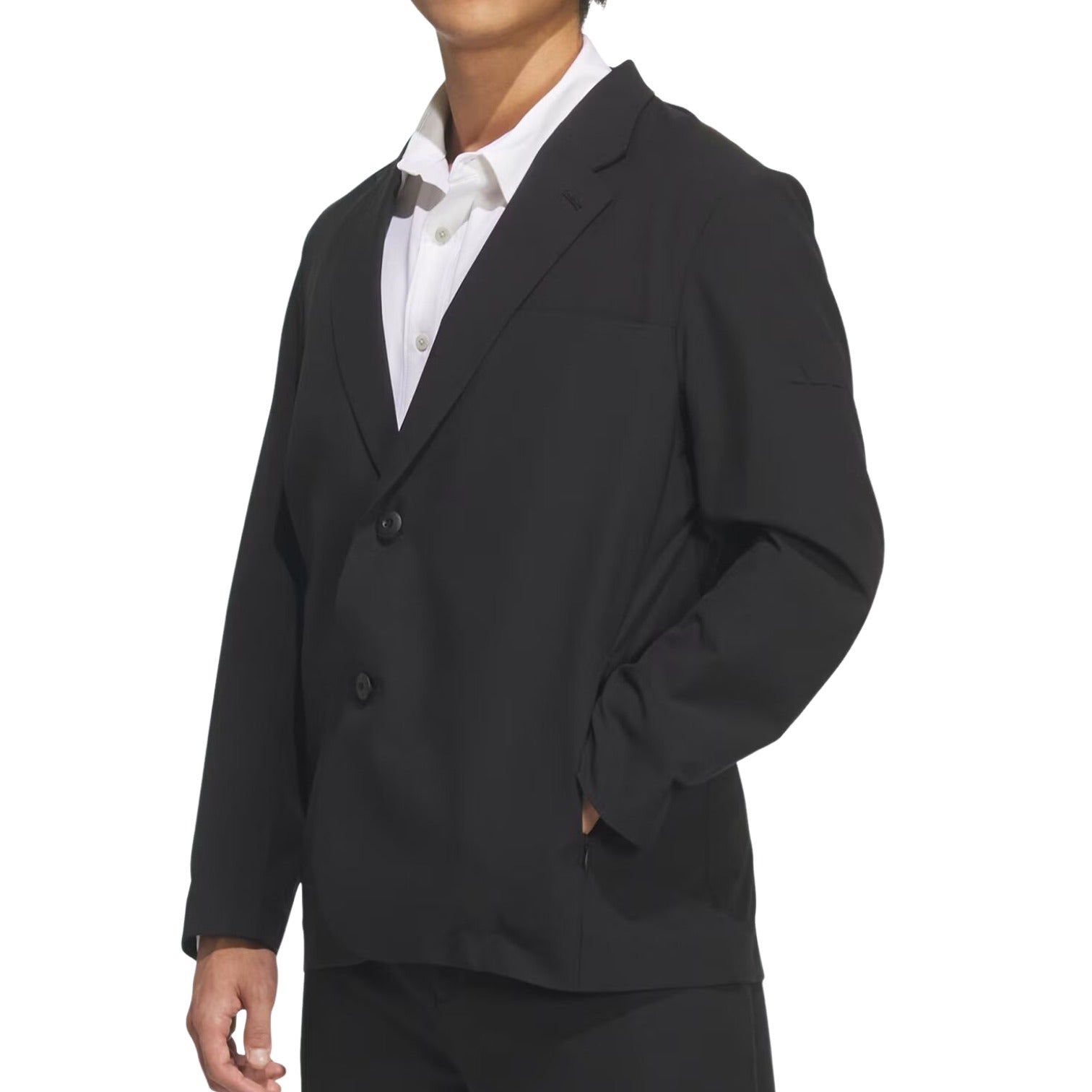 Куртка Adidas Premium Slim Fit Tailored Jacket 'Black' — фото 2