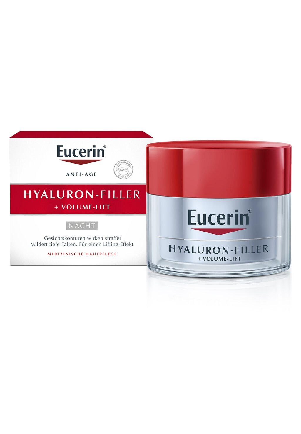 

Антивозрастной уход NACHTPFLEGE ANTI AGING NACHTPFLEGE HYALURON-FILLER + VOLUME-LIFT Eucerin